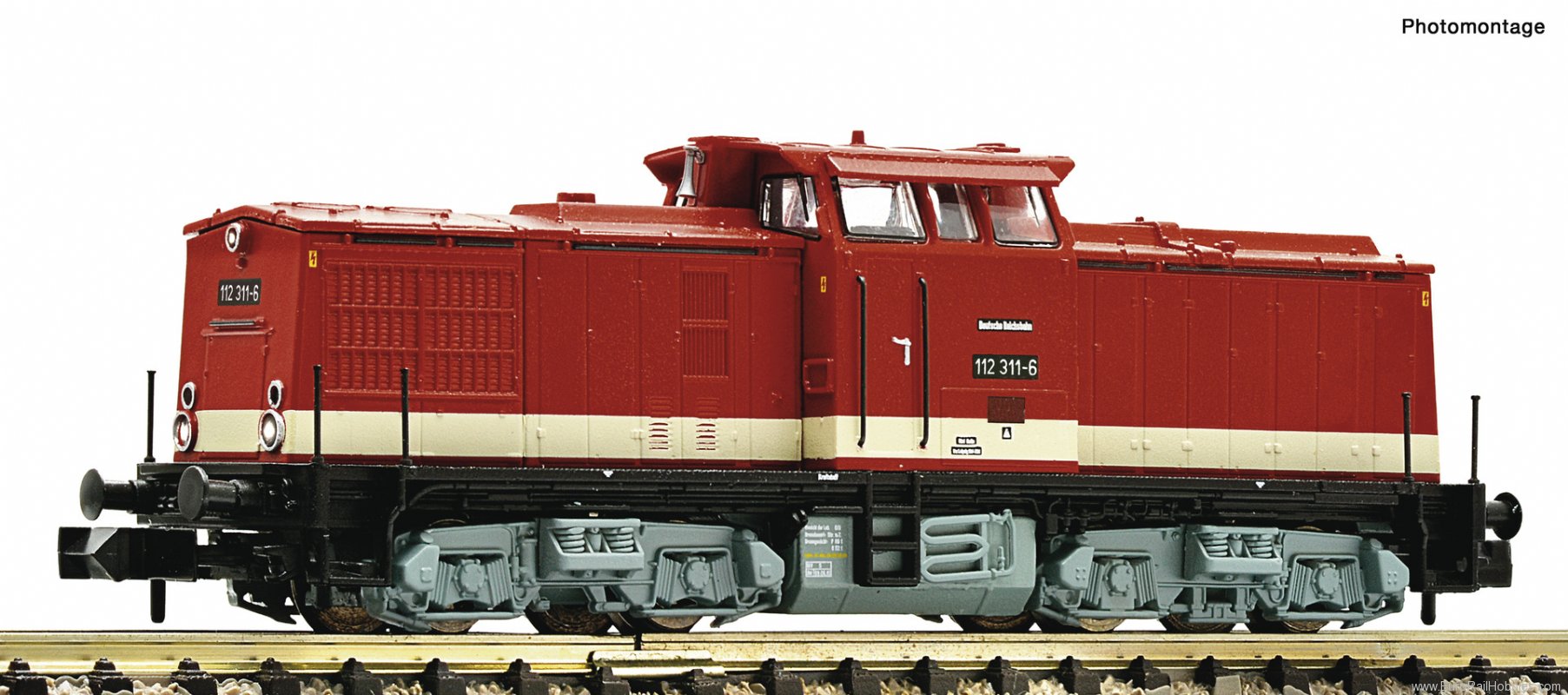 Fleischmann 7360006 Diesel locomotive 112 311-6 DR (DC Analog)