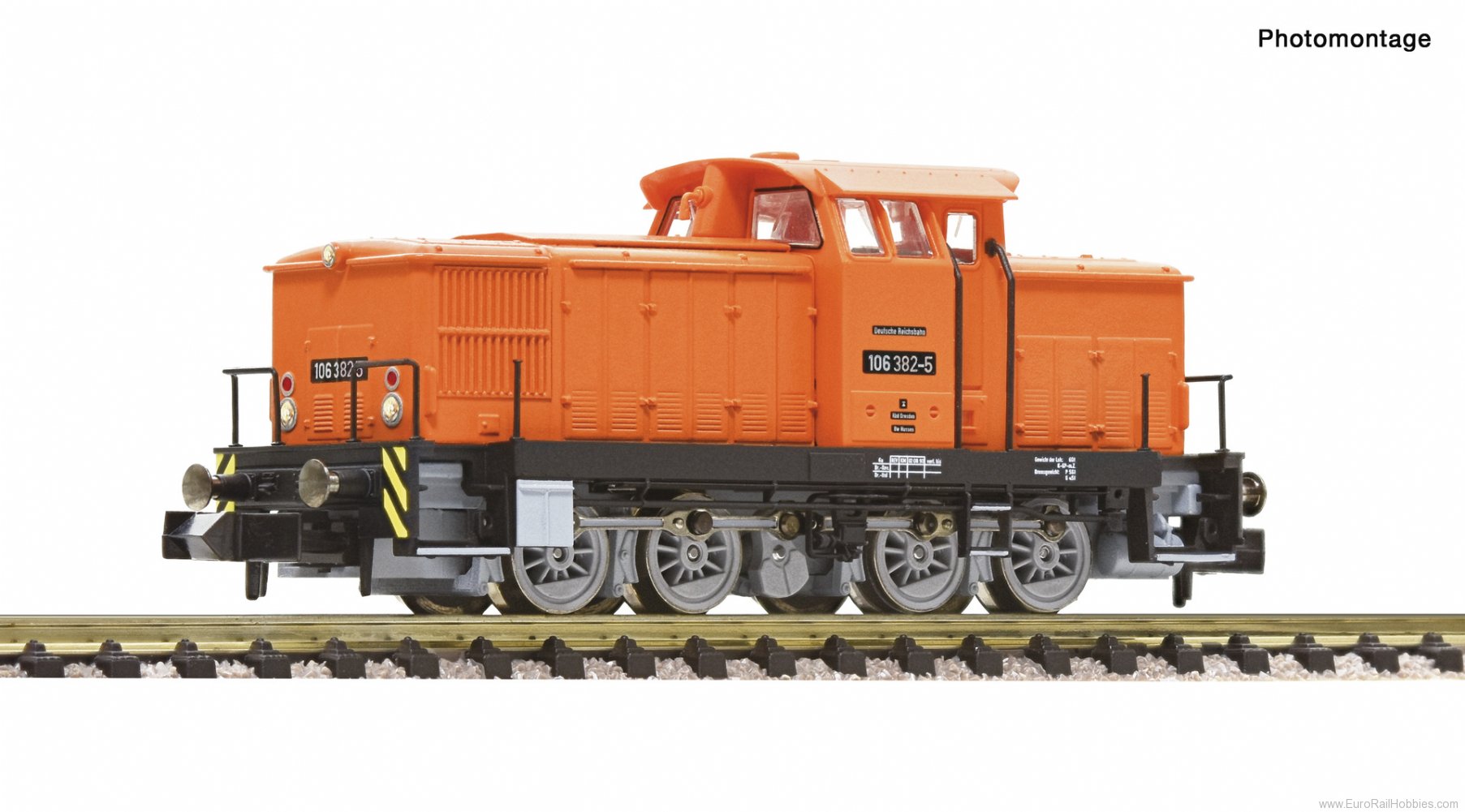 Fleischmann 7360015 DR Diesel locomotive 106 382-5 