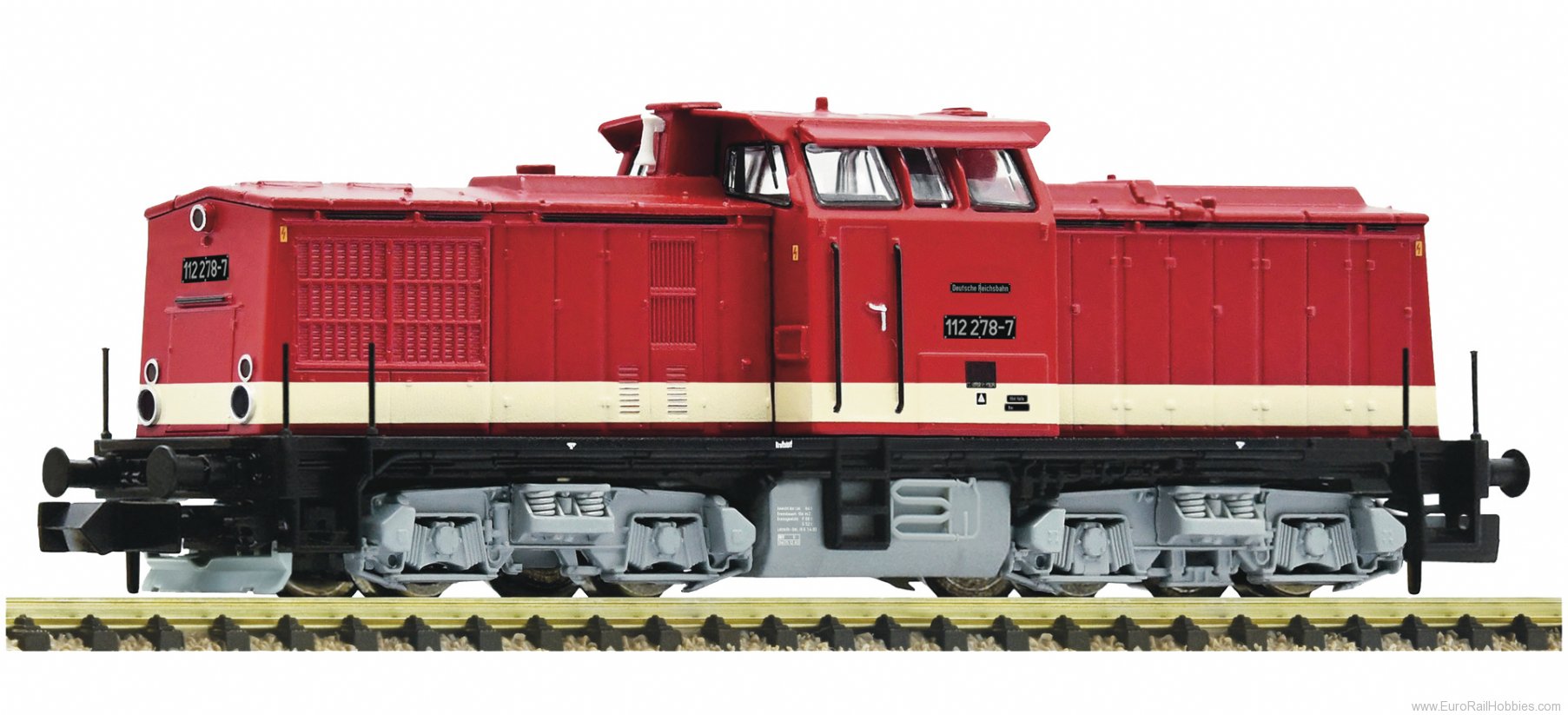 Fleischmann 7360018 Diesel locomotive 112 278-7, DR (DC Analog)