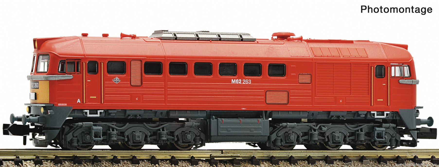 Fleischmann 7360025 MAV Diesel locomotive M62 263