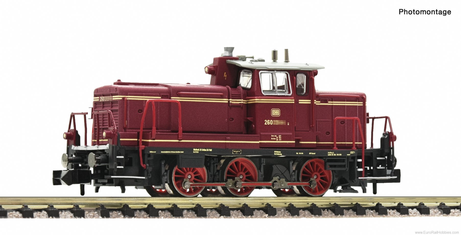 Fleischmann 7360027 DB Diesel locomotive class 260