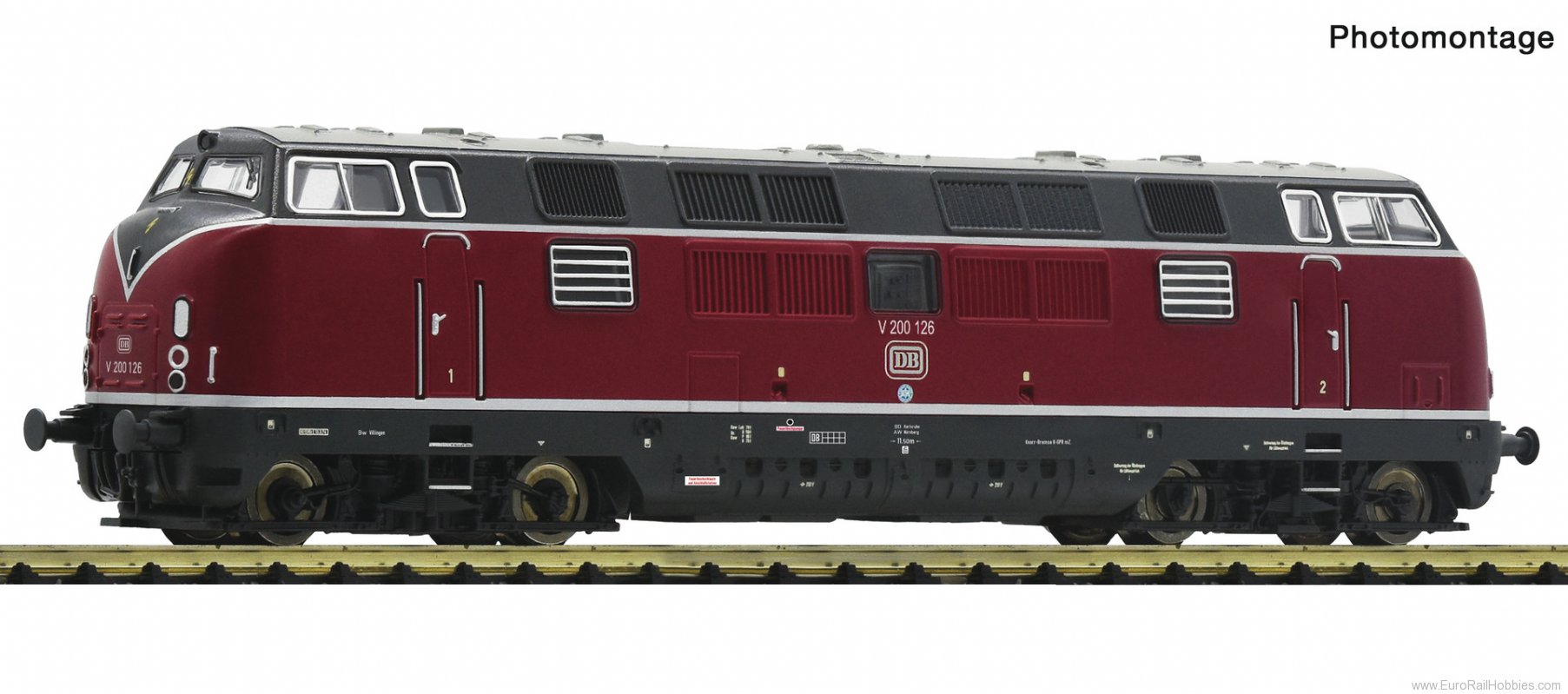 Fleischmann 7370007 Diesel locomotive V 200 126, DB (Digital Soun