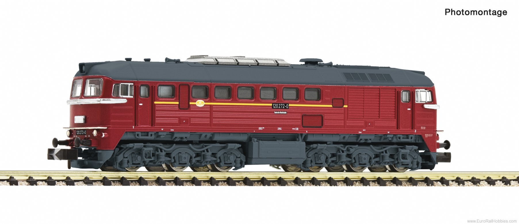 Fleischmann 7370030 DR Diesel locomotive 120 272-0,  DCC w/Sound