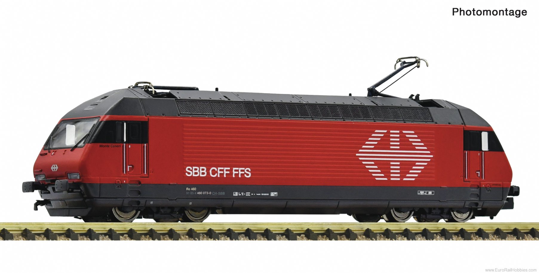 Fleischmann 7560012 Electric locomotive Re 460 073-0, SBB (DC Ana