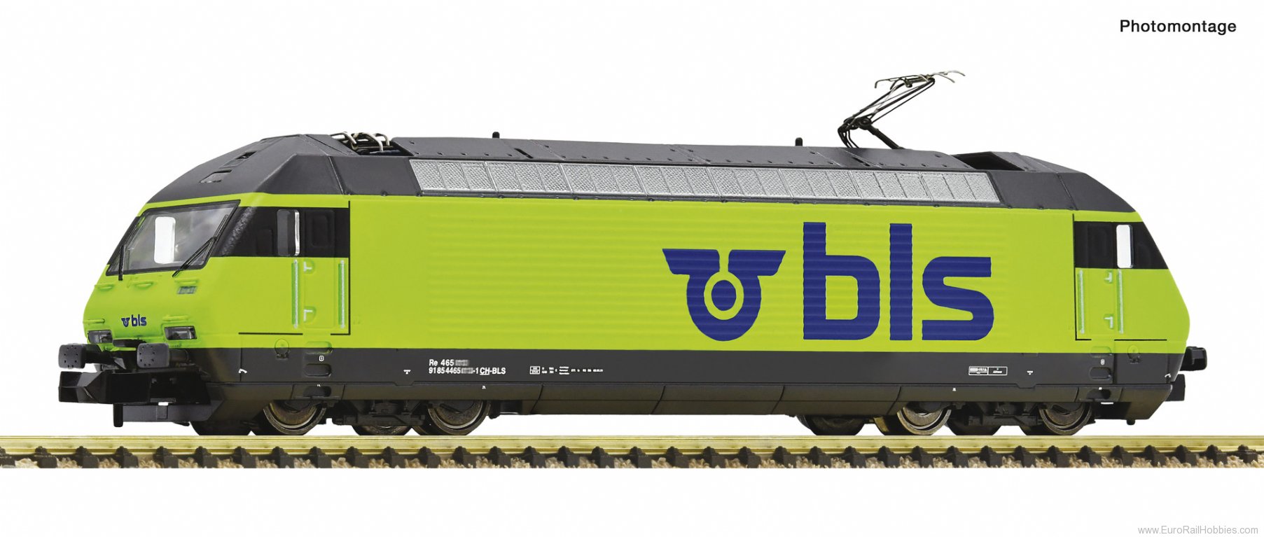 Fleischmann 7560013 Electric locomotive Re 465, BLS (DC Analog)