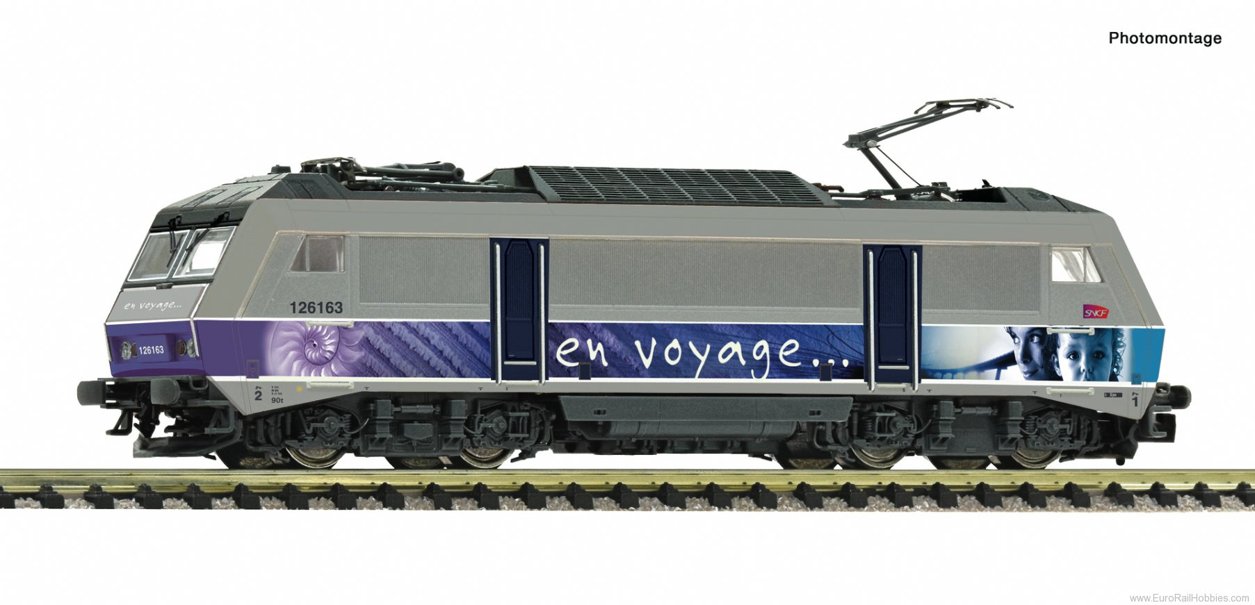 Fleischmann 7560020 Electric locomotive BB 126163, SNCF (DC Analo