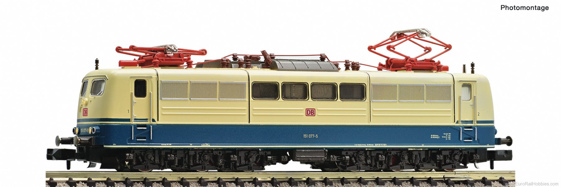 Fleischmann 7560023 Electric locomotive 151 077-5, DB AG (DC Anal