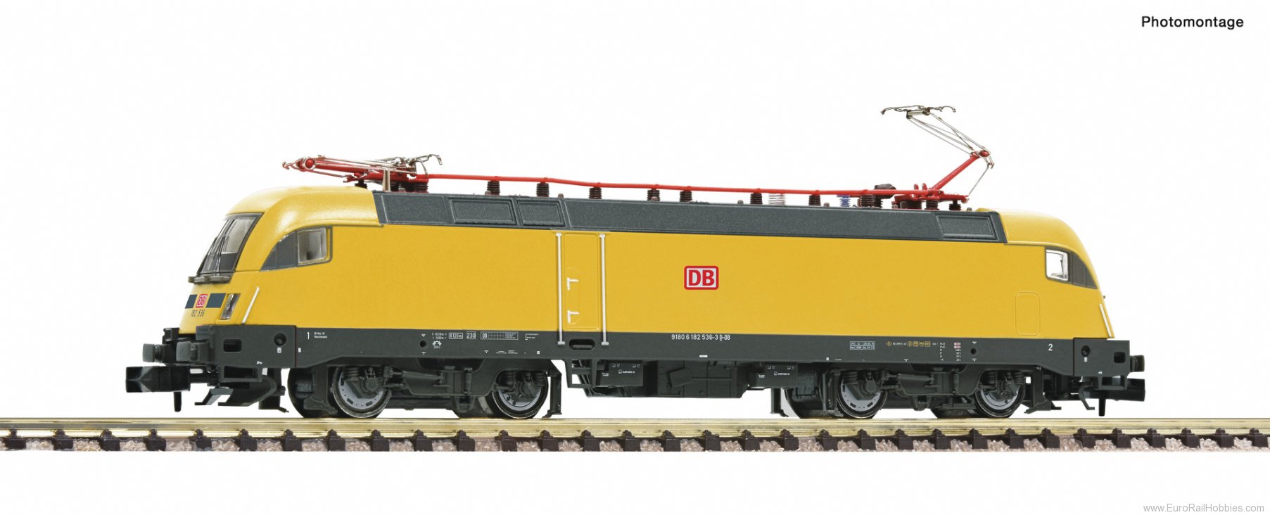 Fleischmann 7560026 Electric locomotive 182 536-3, DB Netz (DC An