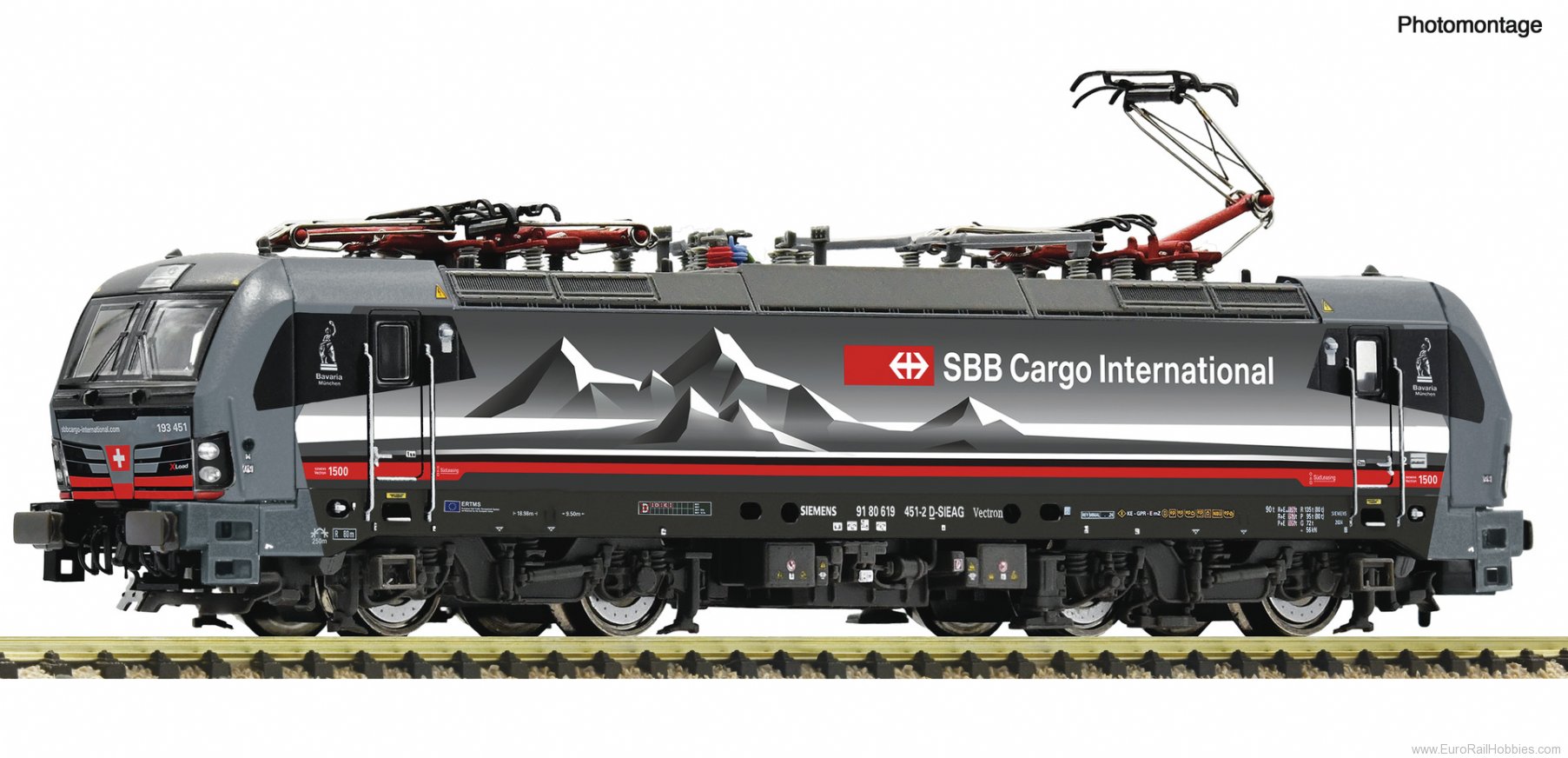 Fleischmann 7560048 SBB Cargo International Electric locomotive 1