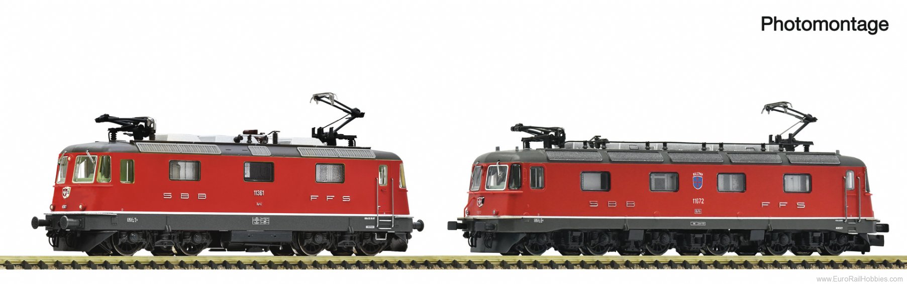 Fleischmann 7560049 SBB Electric locomotive double traction Re 10