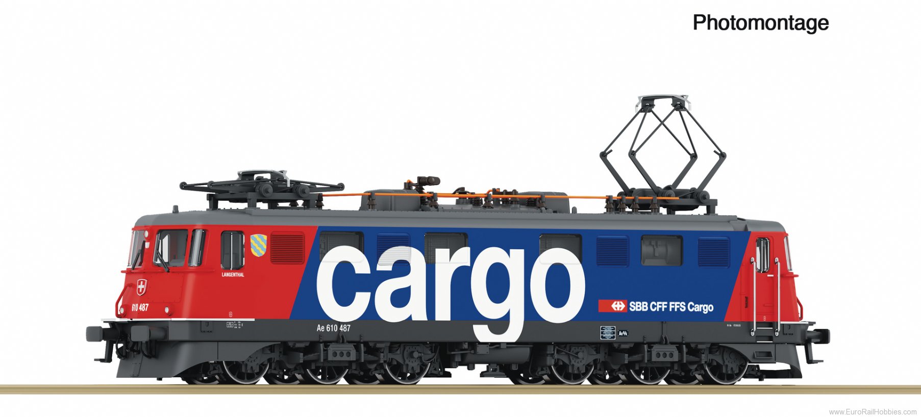 Fleischmann 7560063 SBB Electric locomotive Ae 610 487-1