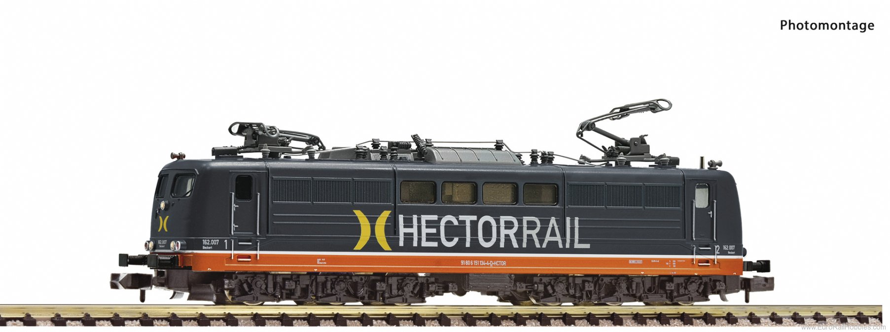 Fleischmann 7570021 Electric locomotive 162.007, Hector Rail (DCC
