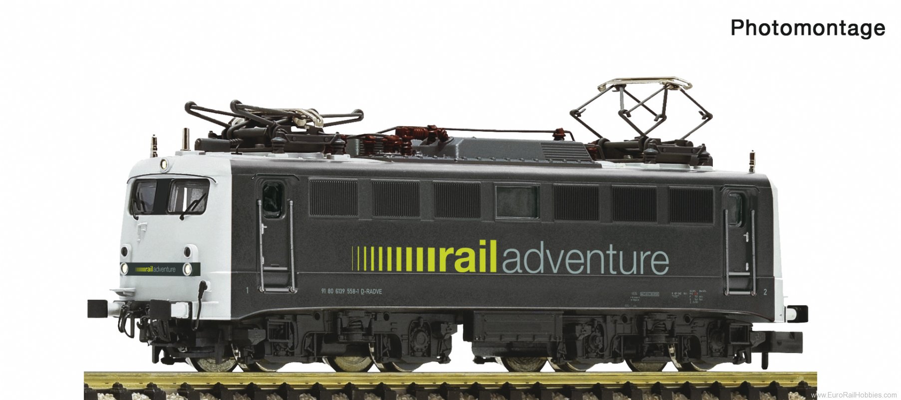 Fleischmann 7570033 Electric locomotive 139 558-1, RailAdventure 
