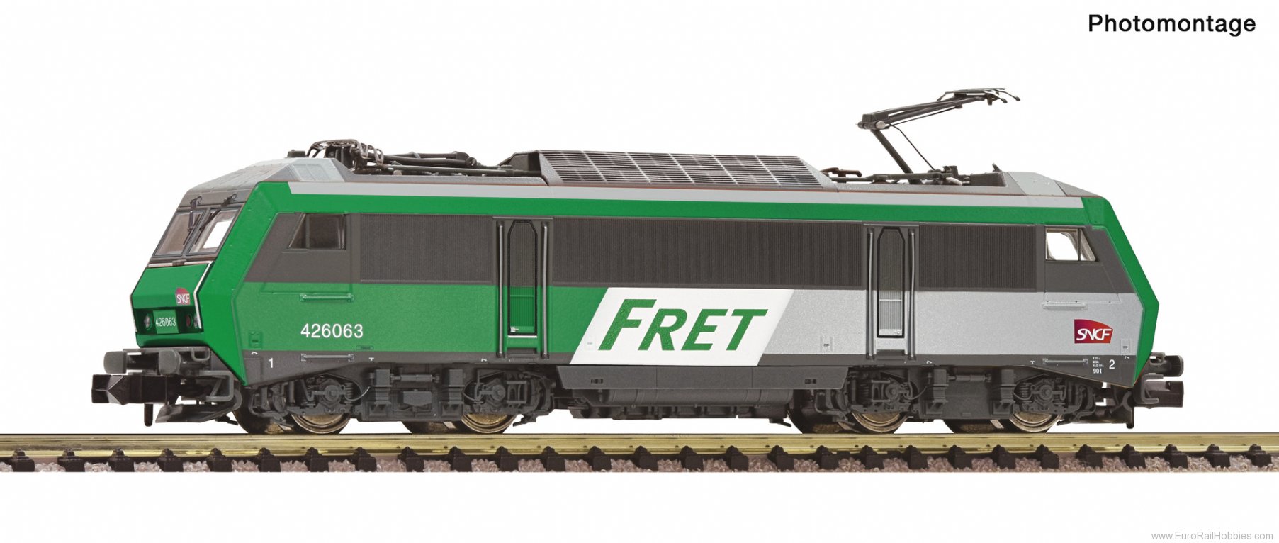 Fleischmann 7570036 SNCF Electric locomotive BB 426063 'FRET' DCC