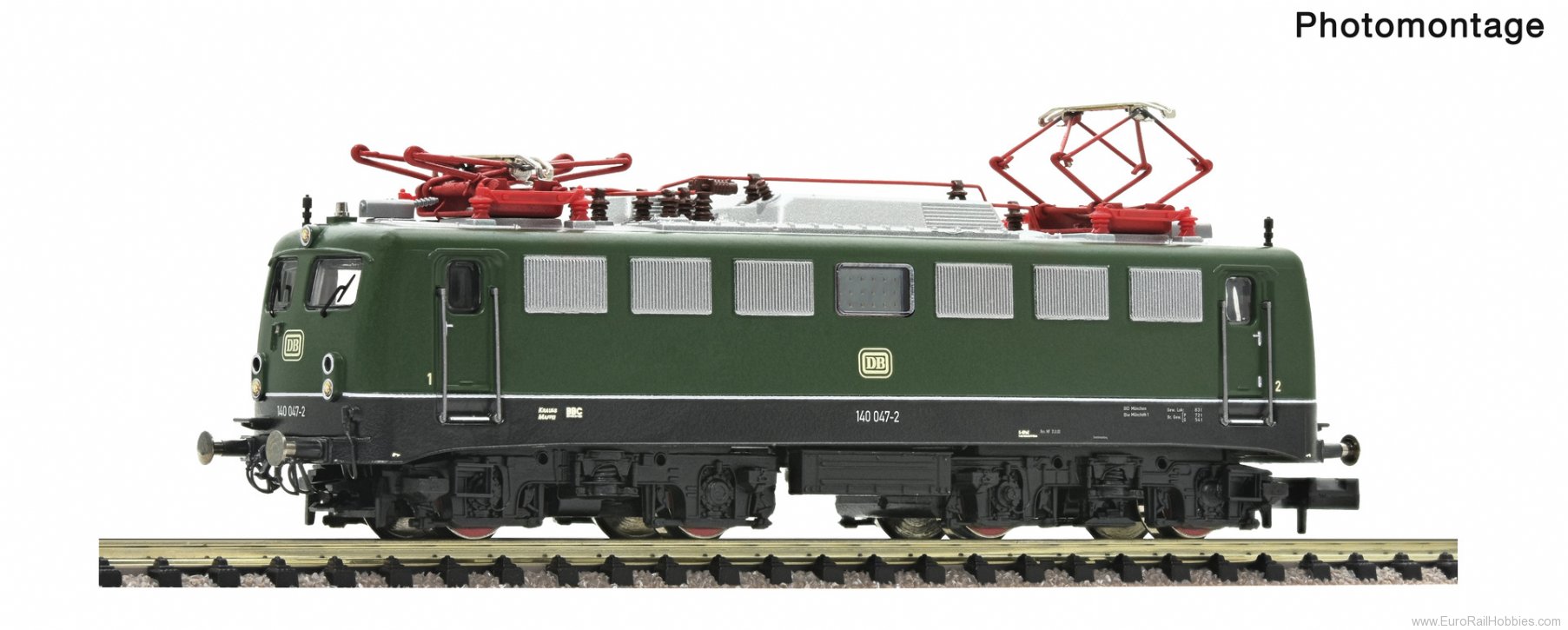 Fleischmann 7570051 DB Electric locomotive 140 047-2 DCC w/Sound