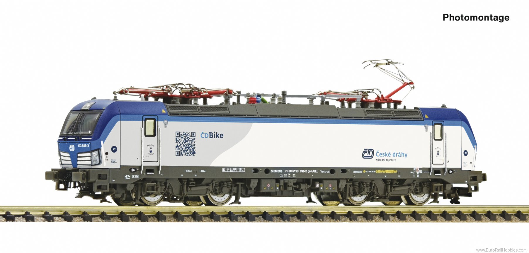 Fleischmann 7570056 CD Electric locomotive 193 696-2 DCC w/Sound