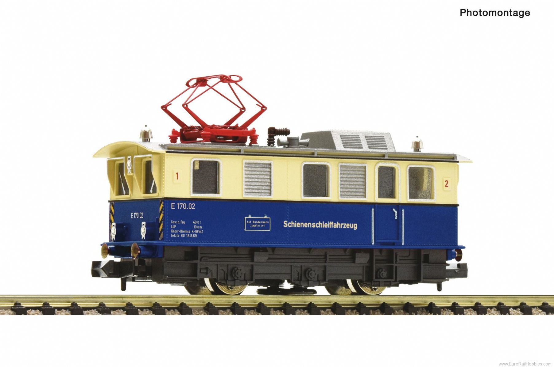 Fleischmann 796805 Electric locomotive 'Rail grinding locomotive