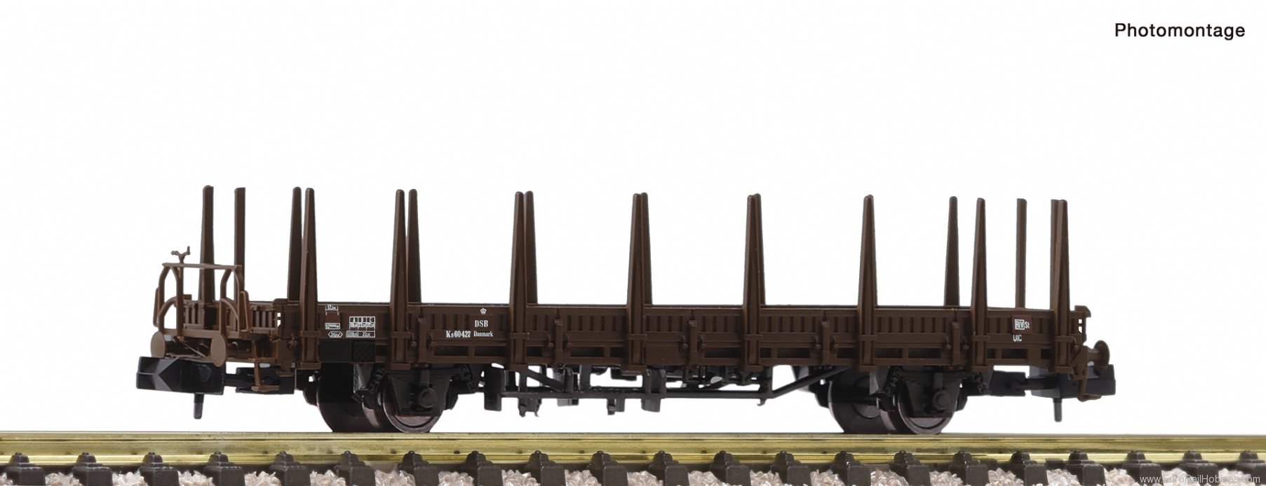 Fleischmann 825741 DSB Stake Wagon 
