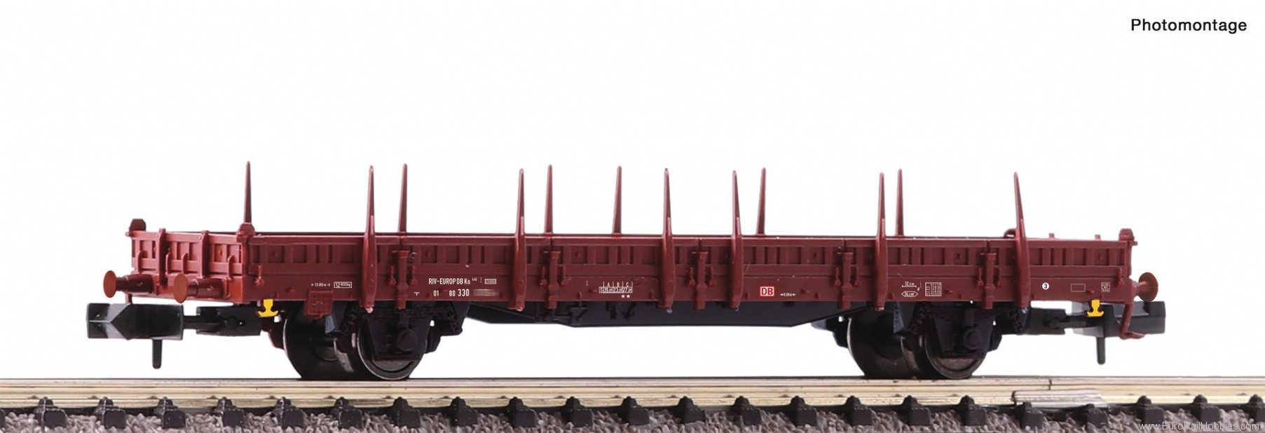 Fleischmann 825742 Swivel stake wagon, DB AG