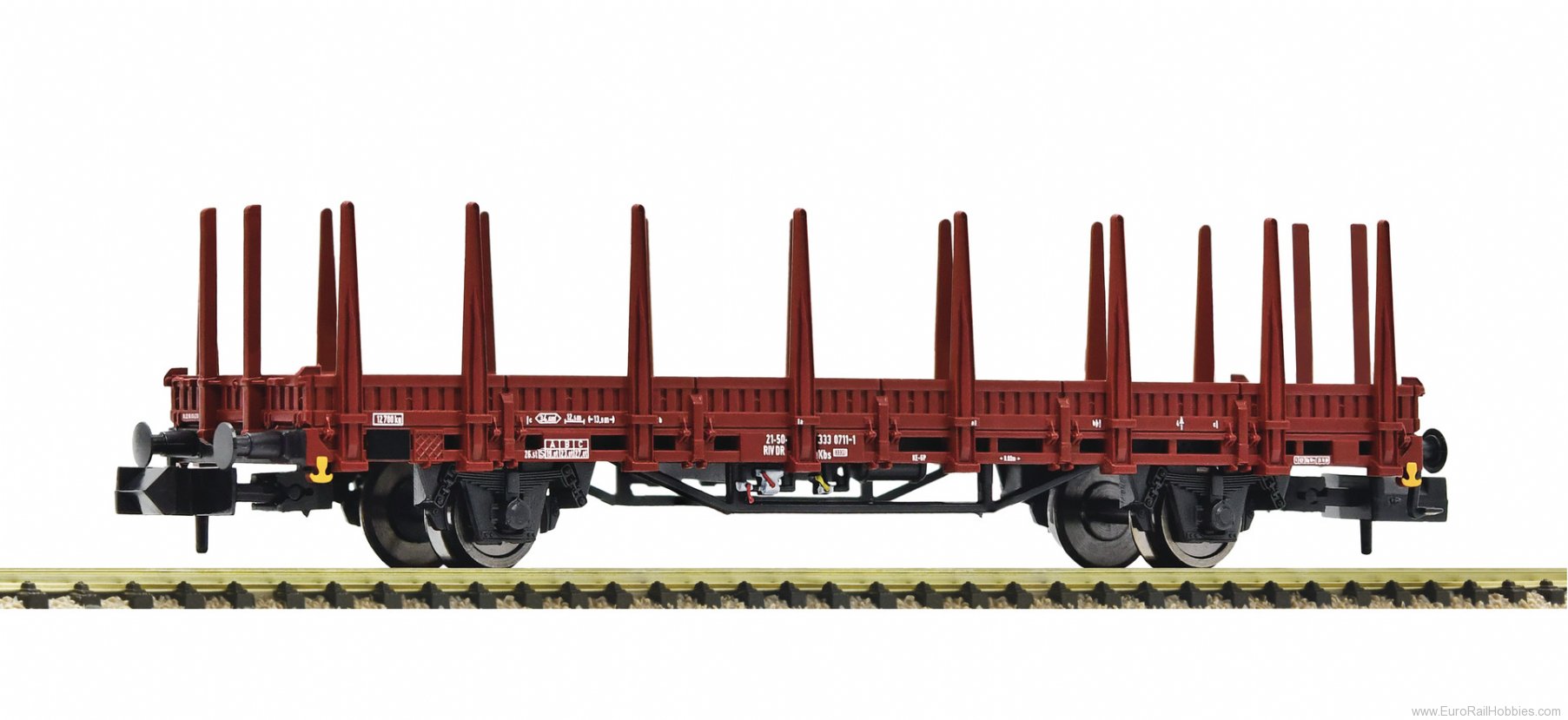 Fleischmann 825743 DR Swivel stake wagon 