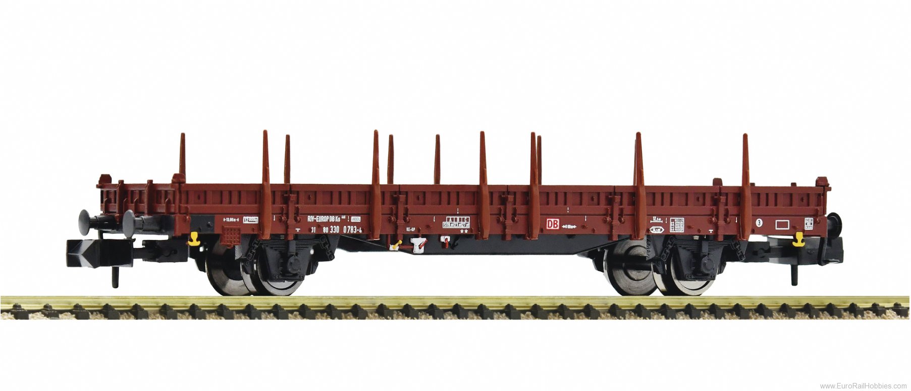 Fleischmann 825744 DB-AG Swivel stake wagon 