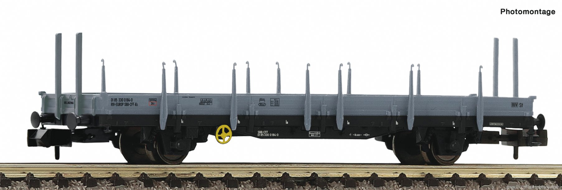 Fleischmann 825751 Swivel stake wagon, SBB