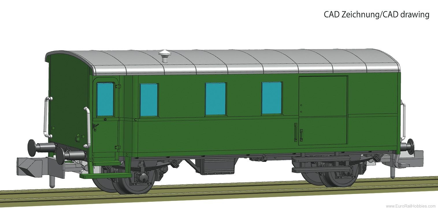 Fleischmann 830152 Goods train baggage wagon, PKP