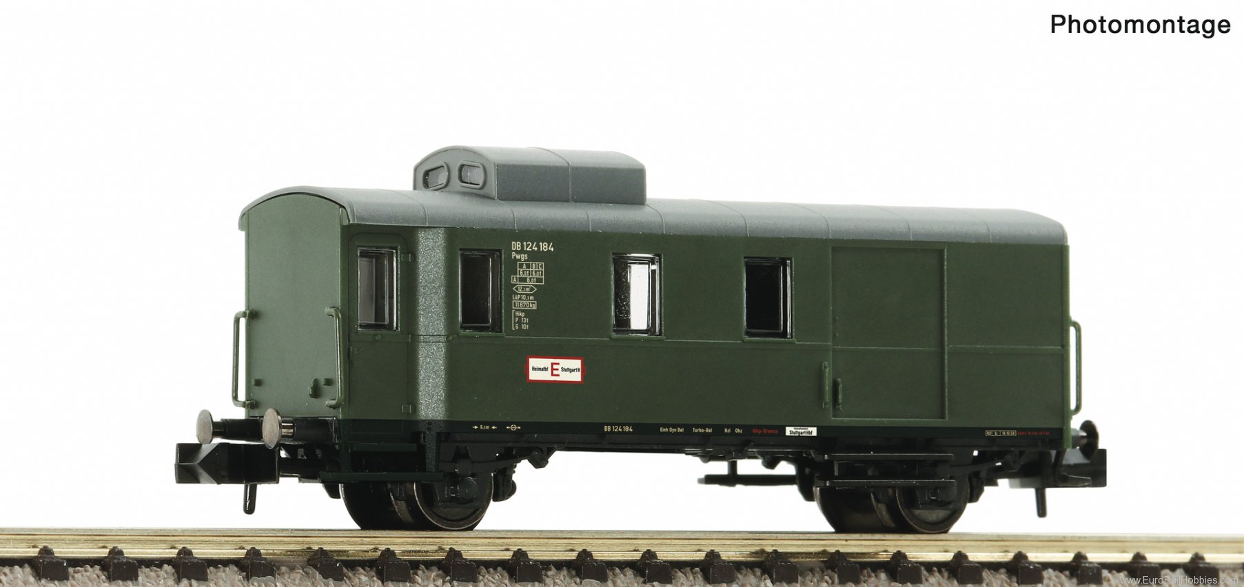 Fleischmann 830153 Goods train baggage wagon, DB