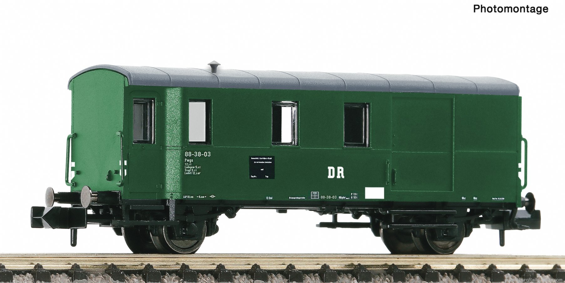 Fleischmann 830154 Goods train baggage wagon, DR