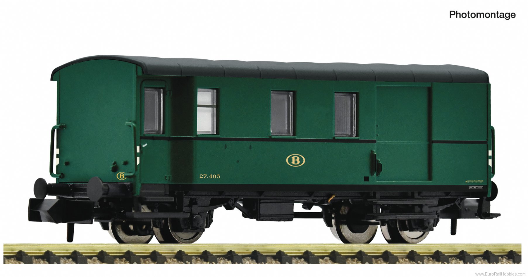 Fleischmann 830156 SNCB Goods train baggage Wagon 