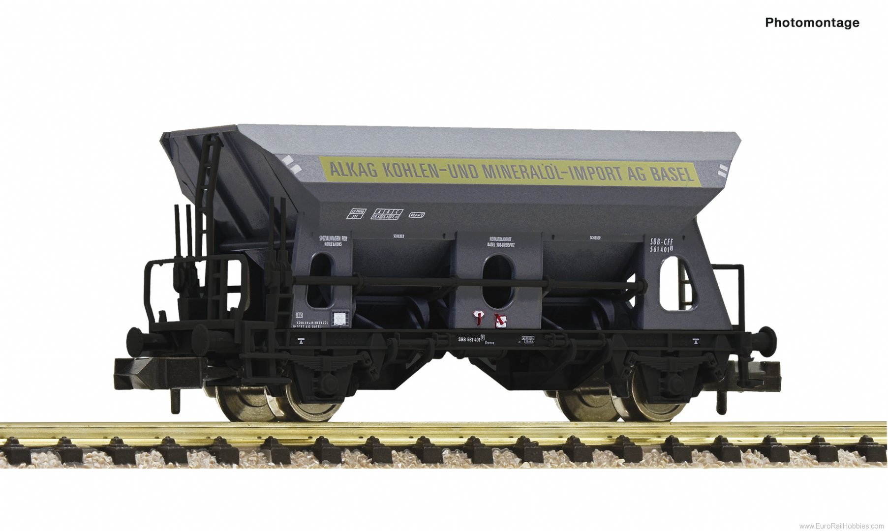 Fleischmann 830356 Self unloading hopper wagon, SBB