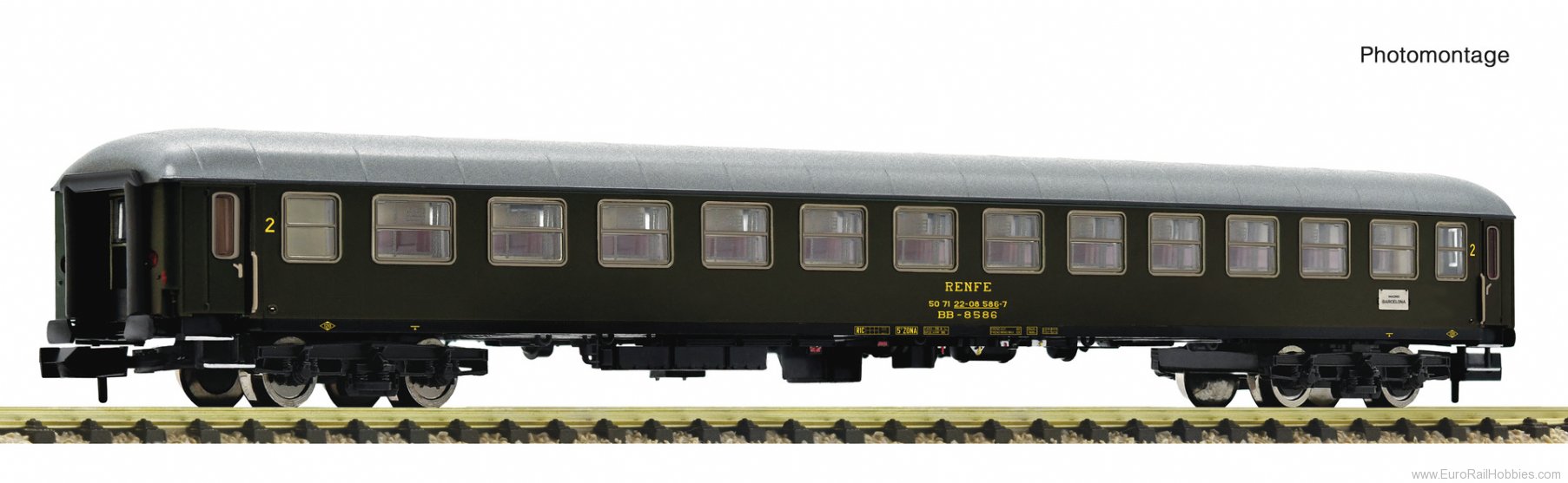 Fleischmann 863903 RENFE 2nd class Express Train Coach