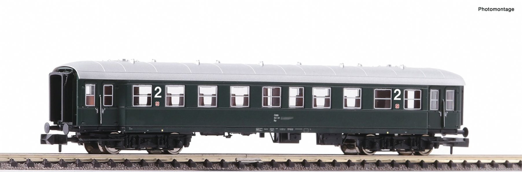 Fleischmann 867716 ÃBB 2nd class express train coach 