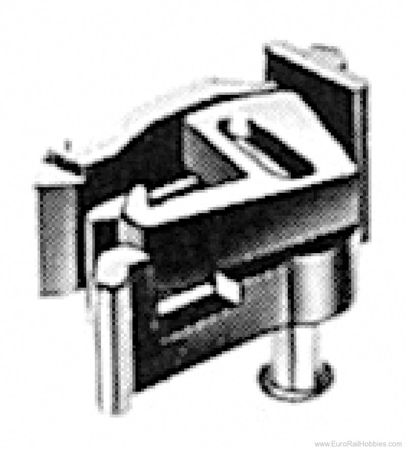 Fleischmann 9570 Adjustable height PROFI-Coupling Pk/10