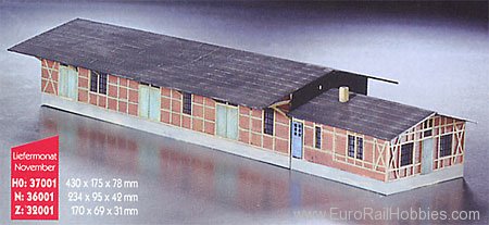 Heico 32001 Z Goods Shed 'Glowen' (Unpainted Resin Kit)