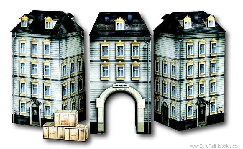 Heki 10070 Gated House with 2 Auxillary Buildings (Heki 