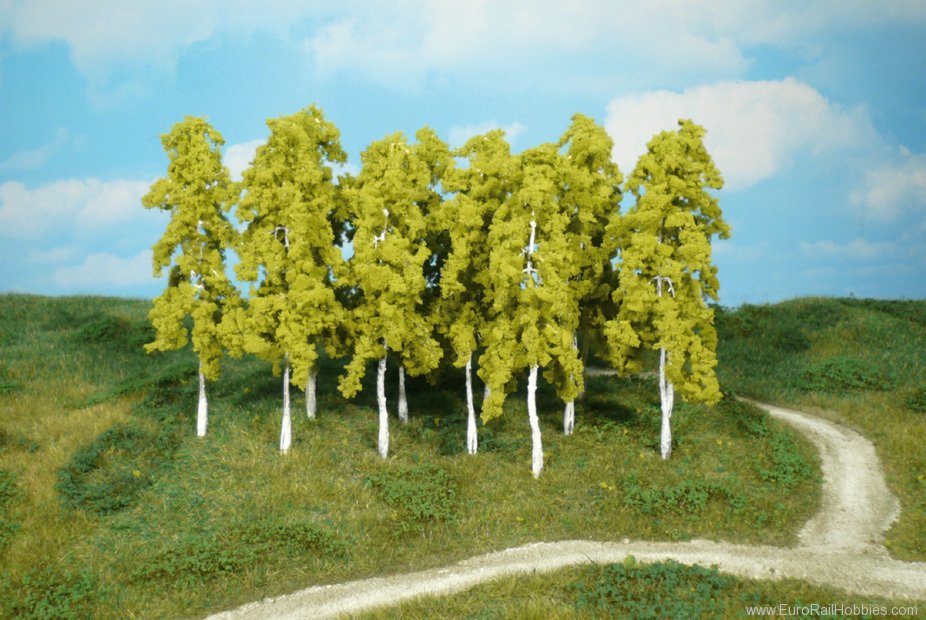 Heki 1412 12 Birch Trees 14cm 