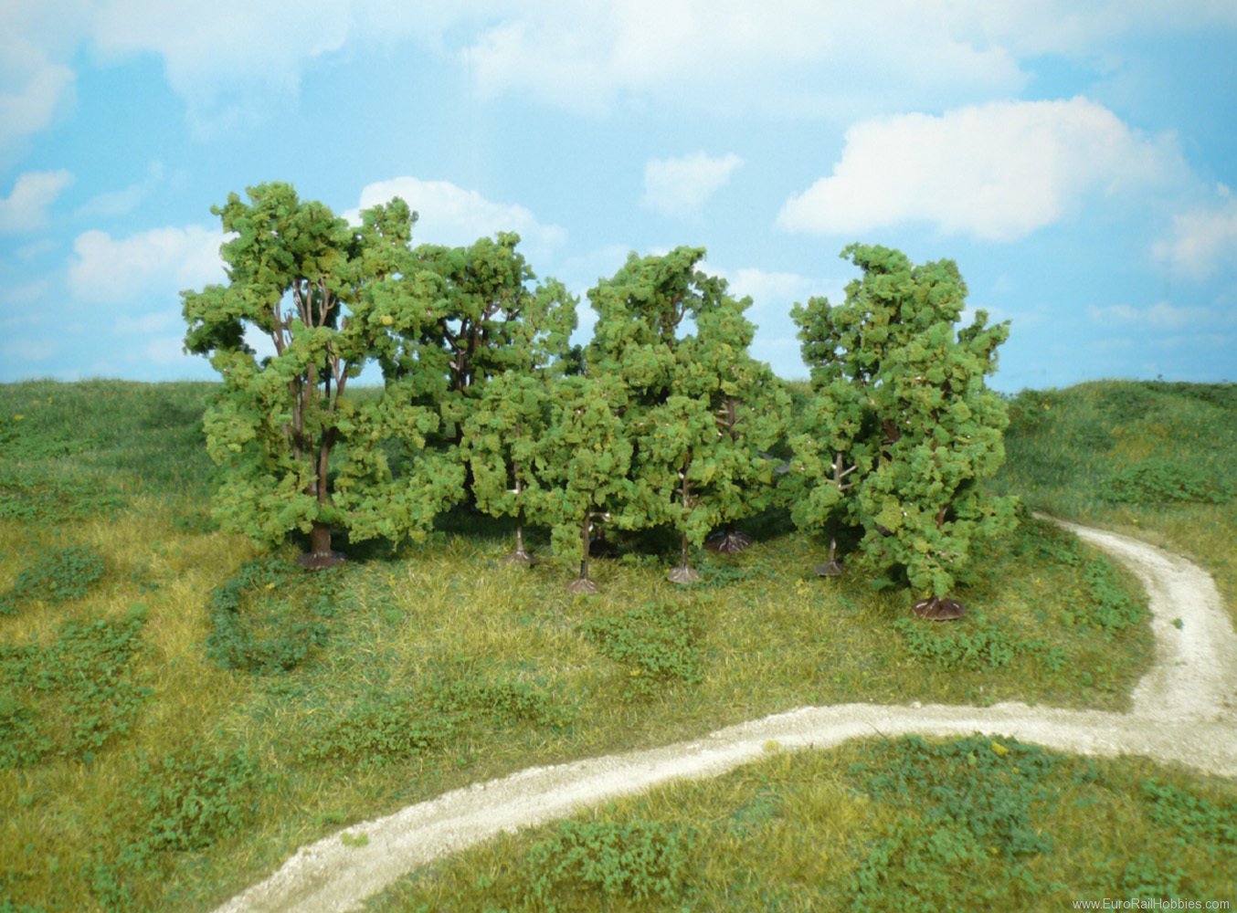 Heki 1415 12 Foliage-trees 6, 9, 12cm 