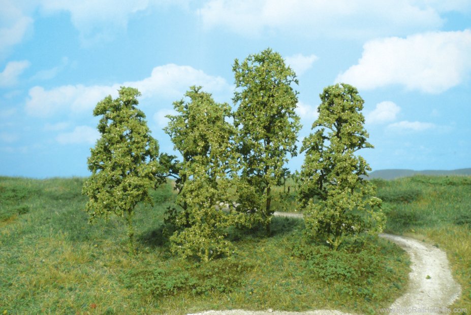 Heki 1641  12 Realistic Natural Trees Medium Green