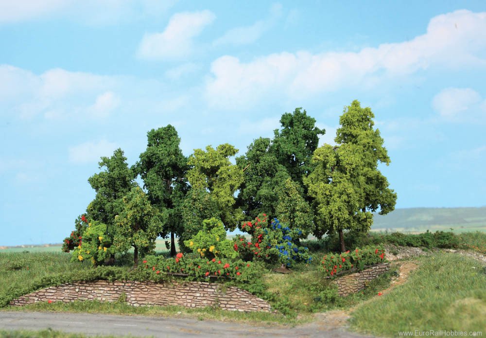 Heki 1996 Laubwald, 18 BÃ¼sche und BÃ¤ume