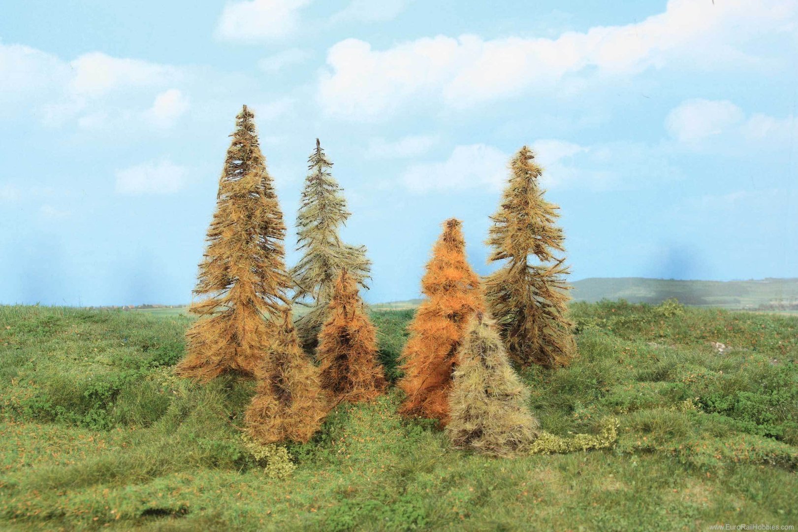 Heki 2178 7 pcs 7 - 11 cm Autumn Larch Trees