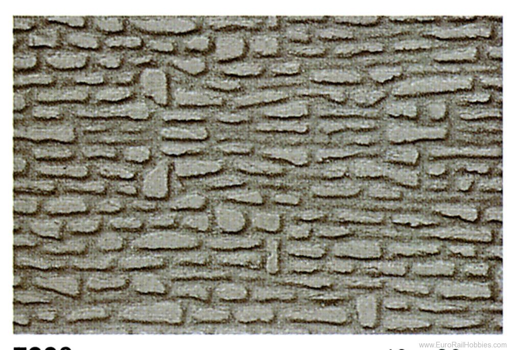 Heki 72282 2 Pl stone wall 40x20 cm