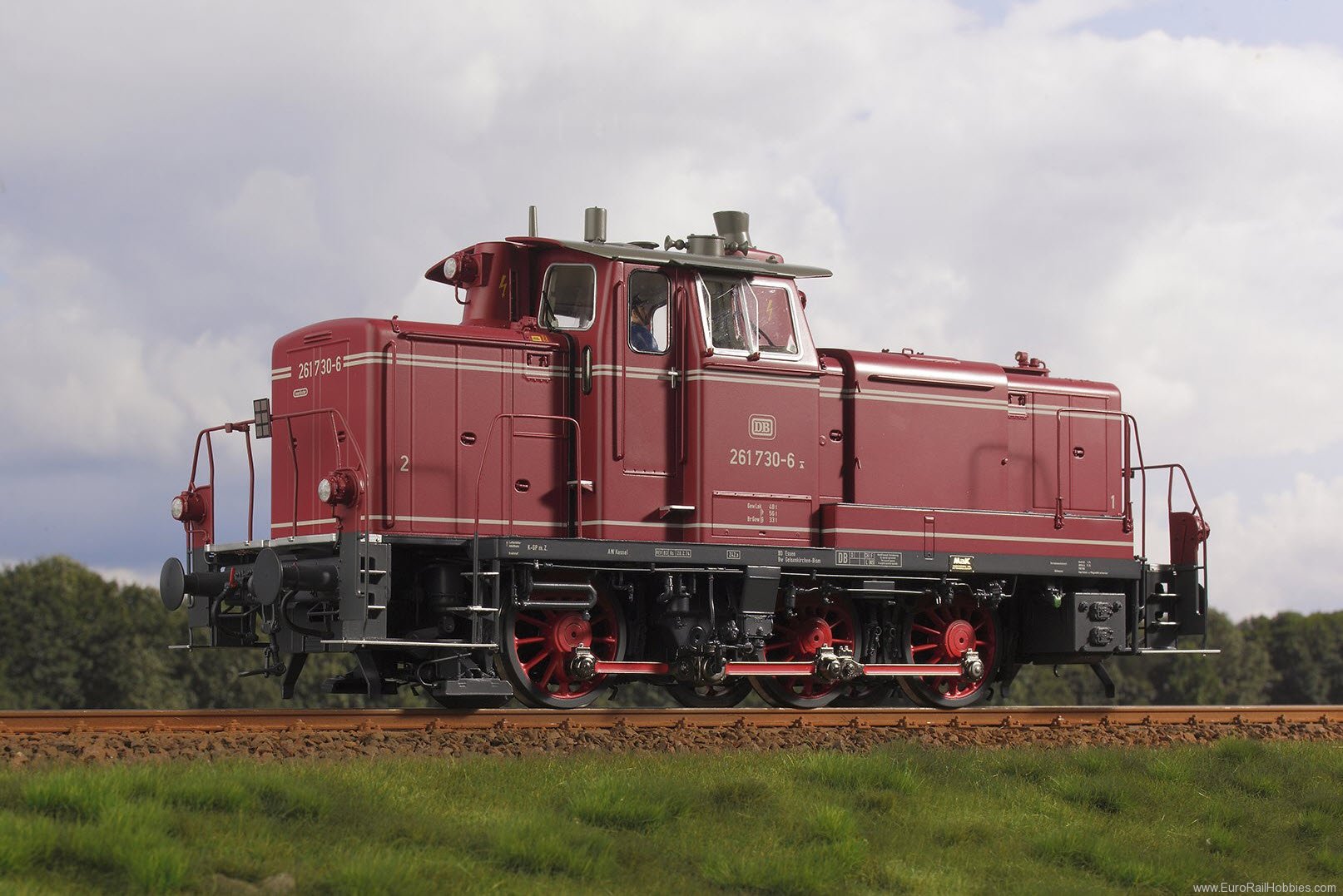 KM1 106006 KM1 - DB BR 261 730-6 Diesel Shunting Locomot