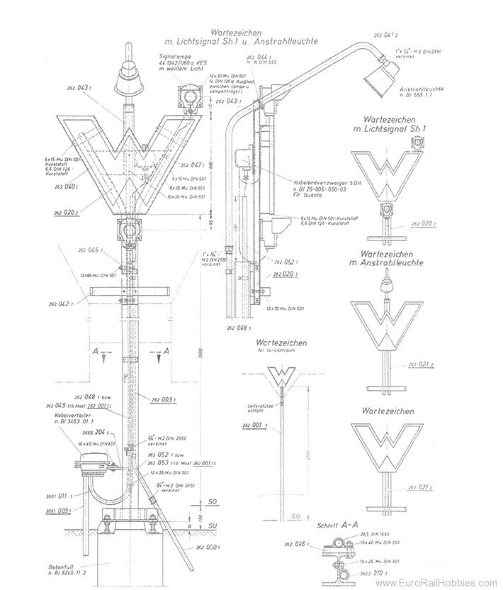 KM1 40048C DB Wait Signal w/Lamp