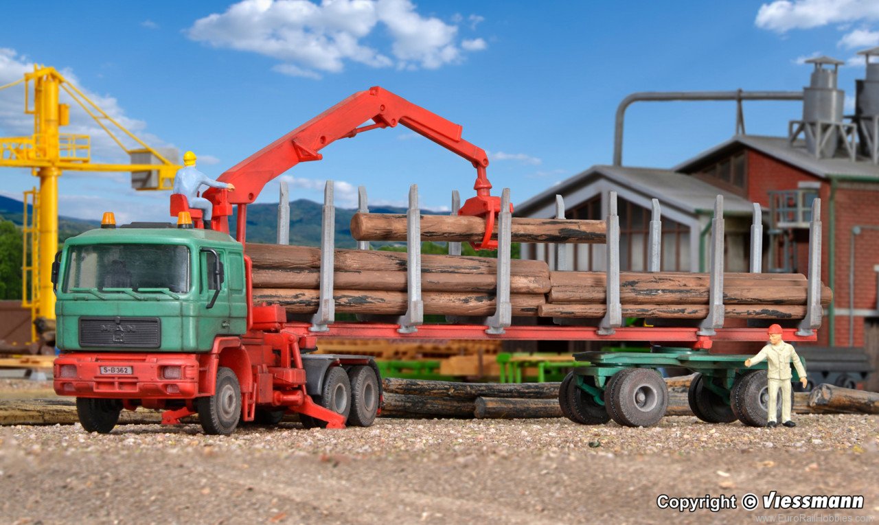 Kibri 12271 H0 MAN wood truck