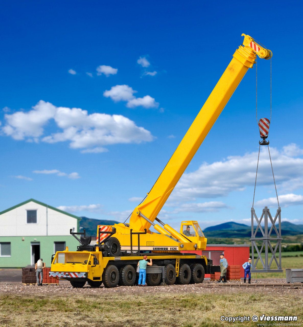 Kibri 13012 H0 LIEBHERR 1120 Telescopic crane