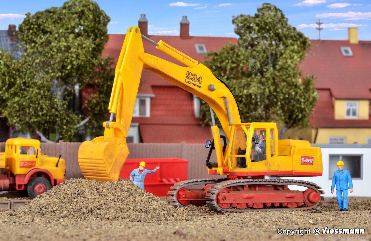 Kibri 14110 H0 Liebherr Litronic R934 edition Emil Bollin