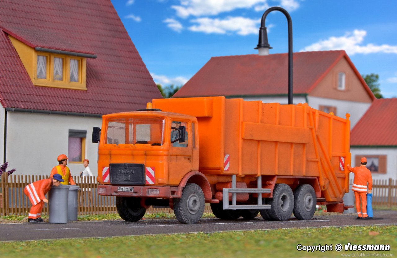 Kibri 15009 H0 MAN waste collection lorry