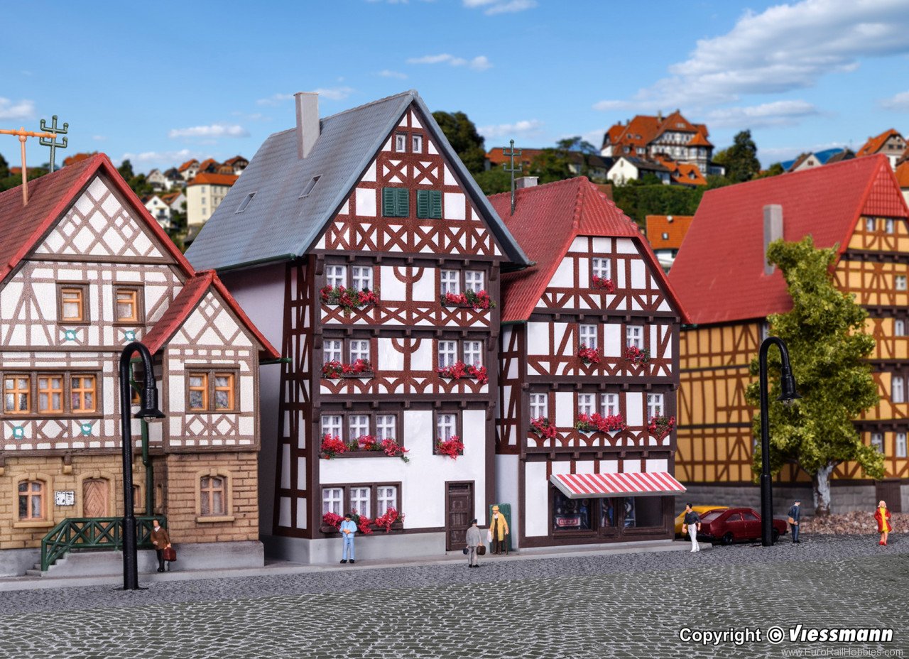 Kibri 36404 Z Timber framed houses Fritzlar, 2 pcs.