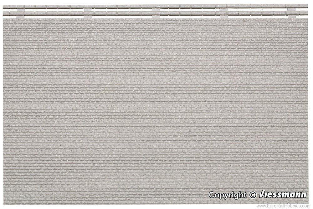 Kibri 36910 N/Z Wall section, even 10 x 15 cm